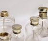 GLASS OIL POTS
